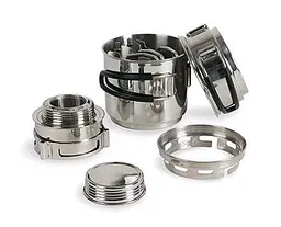 Повний набір спиртового пальника Tatonka Alcohol Burner Set Сірий - мініатюра 2