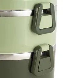 Ланч-бокс Kamille КМ-2136ZL 1700 мл зелений - мініатюра 8