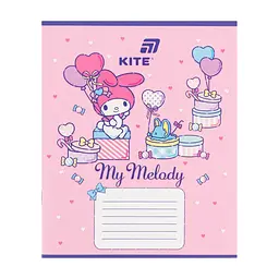 Зошит Kite Hello Kitty, 12 аркушів, коса лінія (HK26-235-2), в асортименті - мініатюра 2