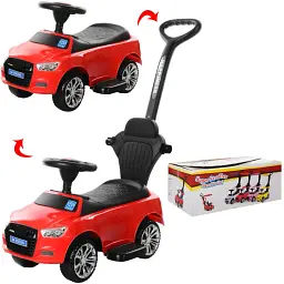 Каталка-толокар 2 в 1 Bambi M 3503A-3 червоний - мініатюра 3