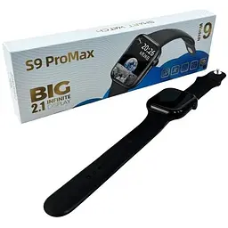 Смарт-годинник BIG S9 Pro Max IP65 Black - мініатюра 4