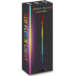 Підлогова кутова LED лампа RGB Magic 2 Bluetooth USB with app Black Epik teh0029694 - мініатюра 6
