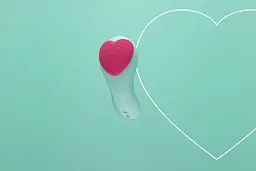 Вібратор у трусики FairyGasm HeartGem green, на магніті, пульт ДК - мініатюра 9