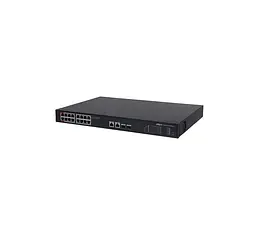 PoE-комутатор 1000 Мбіт/с 16+2G uplink