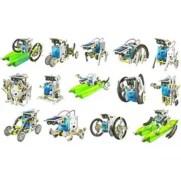 Конструктор GRAND Solar Robot робот 14 в 1 - мініатюра 3