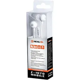 Навушники Real-El Z-1070 Mobile White (EL124100032) - мініатюра 2