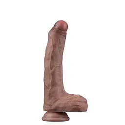 Реалістичний фалоімітатор LoveToy Dual-Layered Silicone Cock 8.5, 22 см