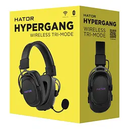 Навушники Hator Hypergang Wireless Tri-mode Black (HTA-850) - мініатюра 5