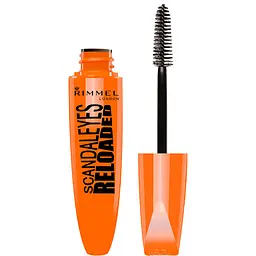 Туш для вій Rimmel Scandaleyes Reloaded відтінок 01 (Black) 12 мл - мініатюра 2