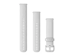Ремінець Garmin Quick Release Venu Sq Band 20mm, Silicone Band, White (010-13021-01)