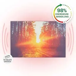 Інфрачервоний обігрівач Klarstein Wonderwall Air Art Infinite 580Вт (10035172)