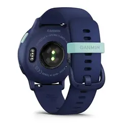 Смарт-годинник Garmin vivoactive 5 Металевий Navy Aluminum Bezel with Navy Case and Silicone Band (010-02862-12) - мініатюра 4