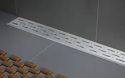 Душовий канал з горизонтальним фланцем Maxiflow Standart Line 60 см решітка Дощ 4022.TY050K.060.1 - мініатюра 3