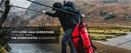 Сумка дорожня водозахисна Highlander Storm Kitbag 65L Red (DB123-RD) - мініатюра 4