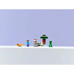 Конструктор LEGO Minecraft Пригоди Стіва в тайзі 79 деталей (21583). - мініатюра 3