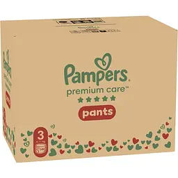 Уцінка. Набір трусики-підгузки Pampers Premium Care Pants 3 (6-11 кг) 144 шт. - мініатюра 2