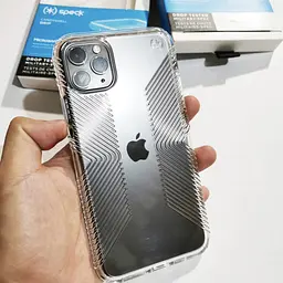 Чохол прозорий протиударний з антимікробним покриттям Speck Presidio Clear Grip 136447-5085 для iPhone 11 Pro (5.8") - мініатюра 3