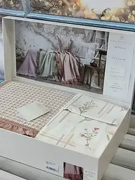 Постільна білизна з вафельним покривалом Pupilla Monica Pudra Pupilla pbe0051429 - мініатюра 4