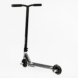 Самокат трюковий Best Scooter 52х12х85 см Чорно-білий 000231352 - мініатюра 4