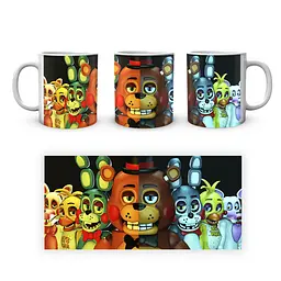 Кружка GeekLand Five night's at Freddy's П'ять Ночей з Фредді персонажі NF 02.06 - мініатюра 4