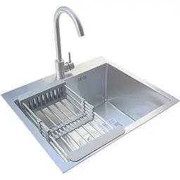 Комплект мийка + змішувач Romzha Arta U-490 (A) - мініатюра 3
