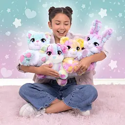М'яка плюшева іграшка Кролик IMC Toys Cotton Cuties 926301 ароматизована 30 см (SKU-369)  - мініатюра 5