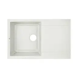 Кухонна мийка Lidz 790x495/230 STO-10 (LIDZМSTO10790495230), Сірий
