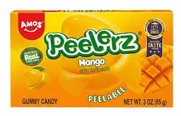 Жувальні цукерки Amos Peelerz Gummy Mango 85г