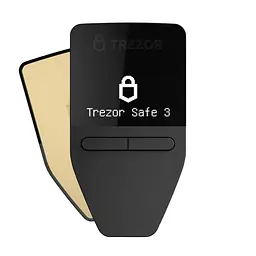 Апаратний гаманець для криптовалют Trezor Model Safe 3 Solar Gold (TMS3SG)