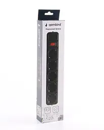 Мережевий фільтр Gembird Power Cube 5 розеток 3m Black (SPG5-G-10B) - мініатюра 2
