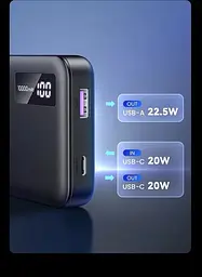 Зовнішній акумулятор UGREEN PB311 10000mAh Mini Quick Charging 20W (UGR-25742) - мініатюра 5