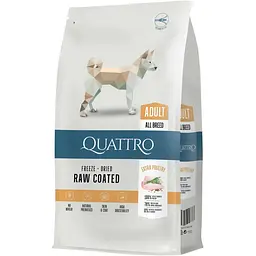 Сухий корм Quattro Adult All Breed для собак всіх порід з м'ясом птиці 12 кг
