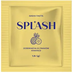 Зубна паста Splash мініатюра освіжаюча зі смаком ананасу