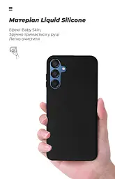 Чехол ArmorStandart ICON для Samsung M15 5G (M156) черный (ARM74373) - мініатюра 7