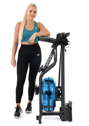 Гребний тренажер Hop-Sport HS-160WR Hydro з водним опором + мат - мініатюра 4