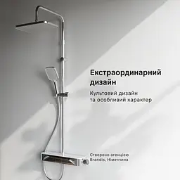 Душова система для ванни та душу з термостатом AM.PM Func F078F300 - мініатюра 3