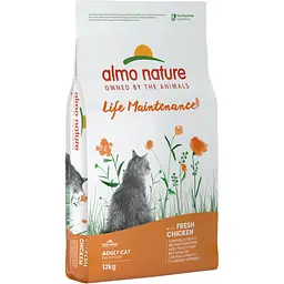 Сухой корм для кошек Almo Nature Life Maintenance со свежей курицей 12 кг