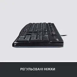 Клавіатура Logitech K120 Ukr USB Black (920-002643) - мініатюра 3