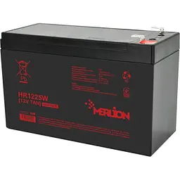 Акумуляторна батарея для ДБЖ Merlion AGM 12 V / 7 А*ч (HR1225W)