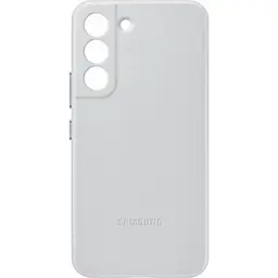Оригінальний шкіряний чохол Leather Cover для Samsung Galaxy S22 Plus EF-VS906LJEGRU S906 Light Gray - мініатюра 9