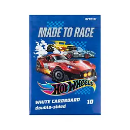 Білий картон Kite A4 Hot Wheels 10 аркушів (HW24-254) - мініатюра 1