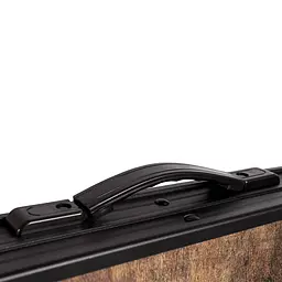 Складний стіл Bo-Camp Decatur 90x60 cm Black/Wood look (1404200), Коричневий - мініатюра 9
