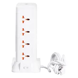 Мережевий фільтр-подовжувач TOWER 12 розеток LED-лампа 3USB + 1PD 2,8 метра Yiwu HP-5-9MF - мініатюра 29