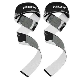 Лямки для тяги RDX W1 Gym Single Strap Camo Gray Plus (WAN-W1CG+)