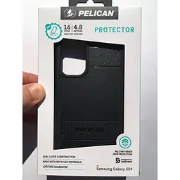 Протиударний чохол Pelican Protector аналог OtterBox Symmetry для Samsung Galaxy S24/S25 (6.2") Black - мініатюра 3