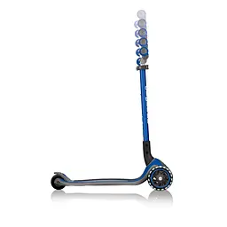 Самокат Globber Master Lights колеса з підсвіткою синій (662-100-2) - мініатюра 3