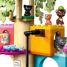 Конструктор LEGO Friends День народження кота і будинок на дереві 321 деталь (42666) - мініатюра 8