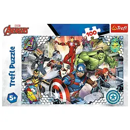 Пазли Trefl Відомі Месники Marvel 100 елементів - мініатюра 3
