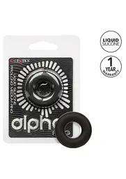 Ерекційне кільце Calexotics Alpha Prolong Medium 2 см (чорний) - мініатюра 7
