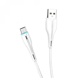 Кабель SkyDolphin S48V USB - micro USB (M/M), 1 м, Білий (USB-000427) - мініатюра 3
